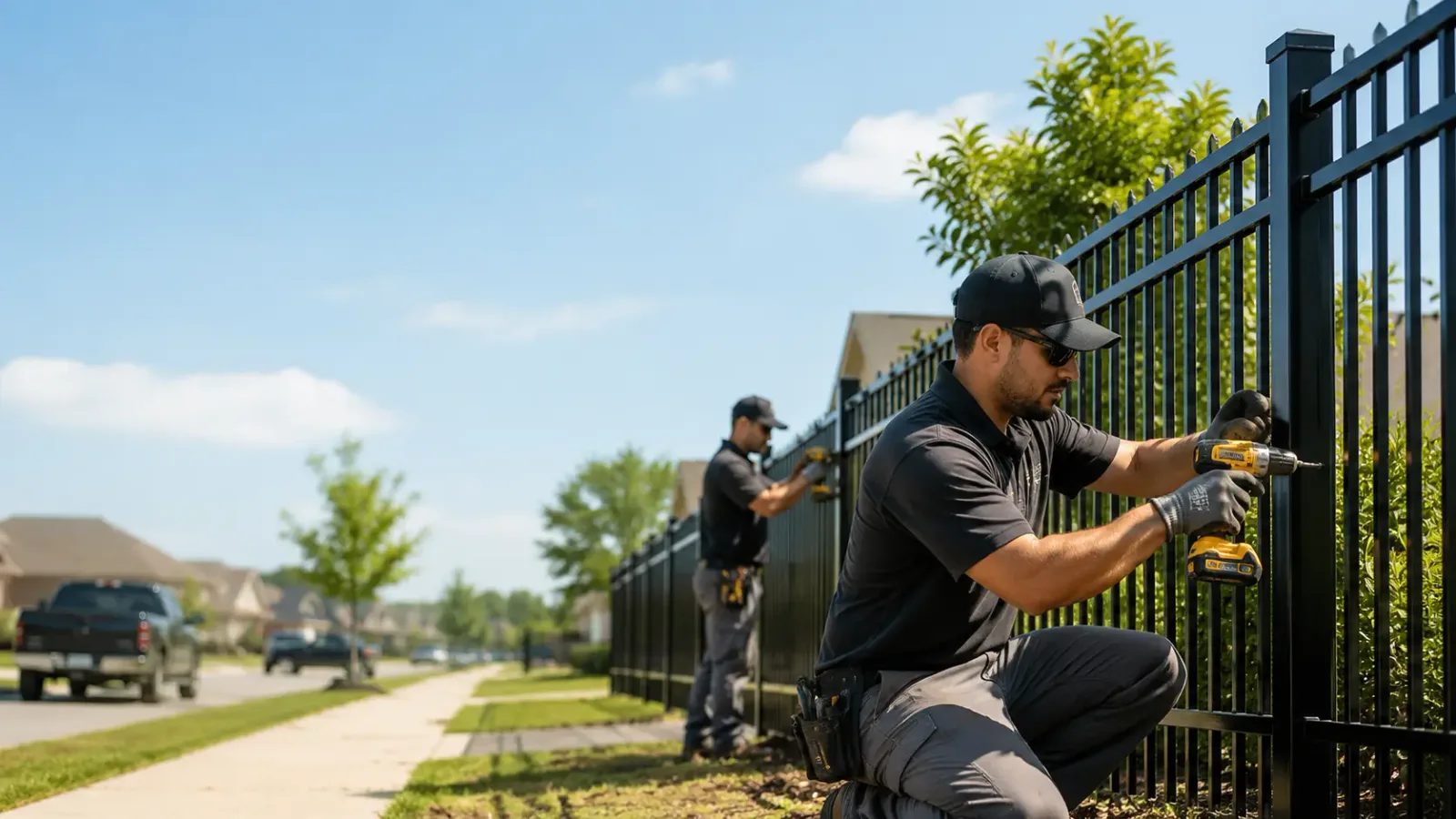Metal Fence Installation in Thomasboro, IL